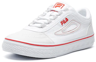 Order FILA CLASSIC BOARDER Skateboard Canvas Schuhe Weiß/Rot F12M034423FWT