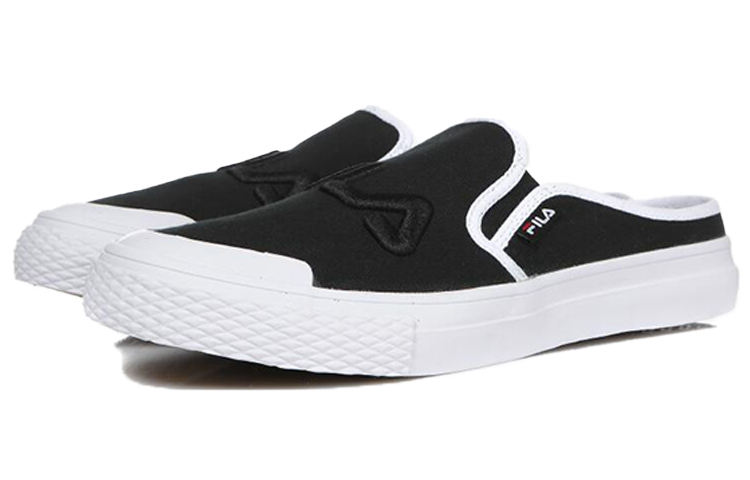 Order FILA Classic Kick''s B Mule ''Noir Blanc Édition Coréenne'' FS1SIB1401X_BLK