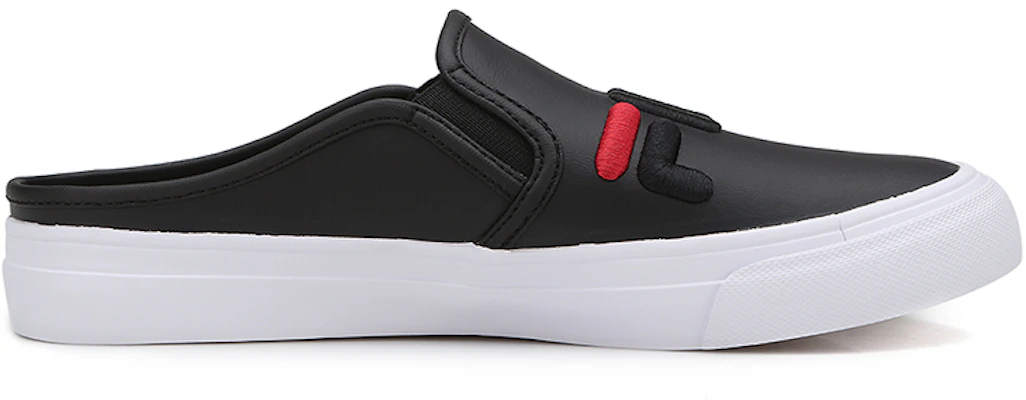 Fila 斐樂 Classic Kics 輕便舒適 半拖運動休閒鞋 黑紅 Order Fila 斐樂 Classic Kics 輕便舒適 半拖運動休閒鞋 黑紅