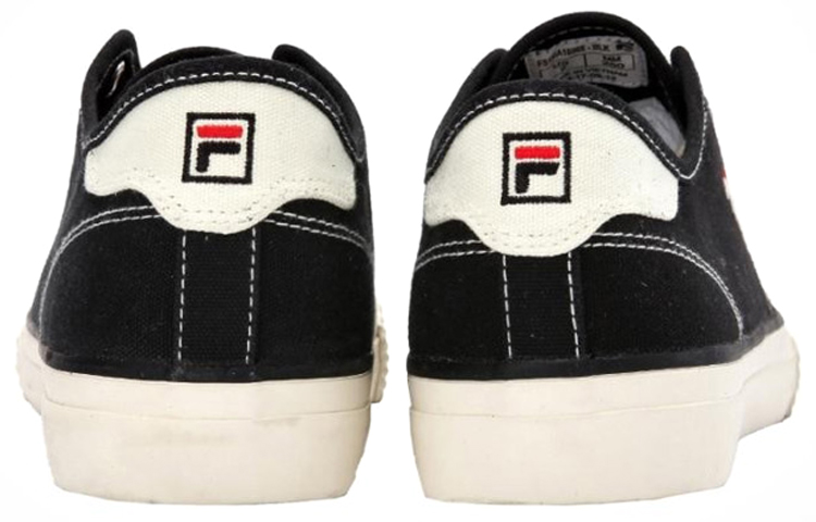 FILA Classic Kicks canvas shoes Black/white 圖 4