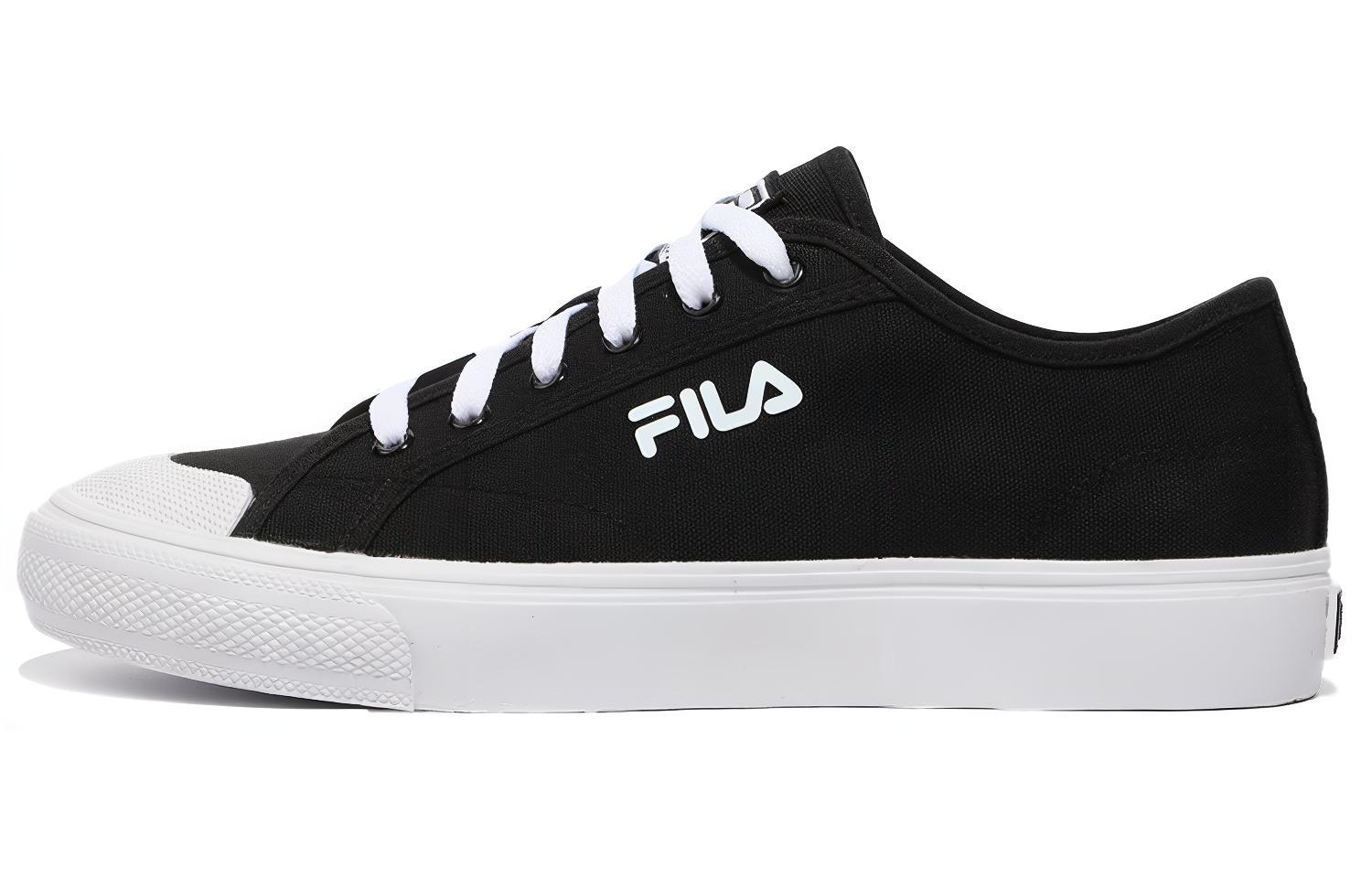 FILA Classic Kicks B V2 Low Top Board Shoes Black/White 1XM01537D_001