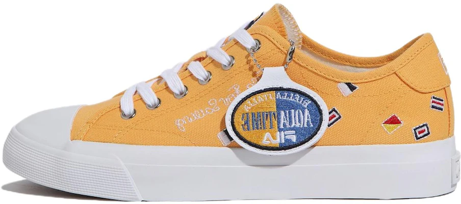 FILA Classic Kicks B v3 'Korean Yellow White Edition' Edisi Korea 1XM01969F_136 Buy FILA Classic Kicks B v3 'Korean Yellow White Edition' Edisi Korea 1XM01969F_136