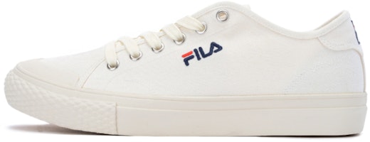 FILA Classic Kicks Low Canvas Shoes White FS1SIB1121X_BEG FILA Classic Kicks Low Canvas Shoes White FS1SIB1121X_BEG