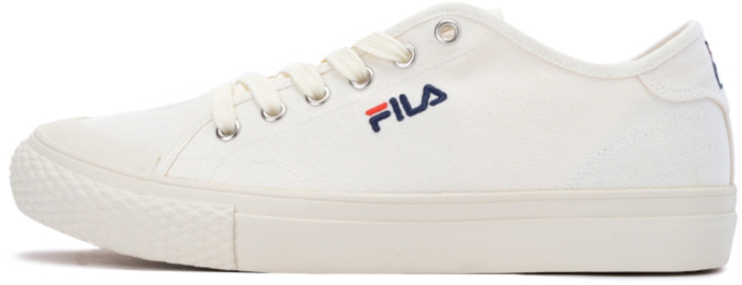 FILA Klasik Rendah Kanvas Kasut Putih FS1SIB1121X_BEG Buy FILA Klasik Rendah Kanvas Kasut Putih FS1SIB1121X_BEG