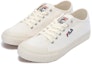Order FILA Klasik Rendah Kanvas Kasut Putih FS1SIB1121X_BEG