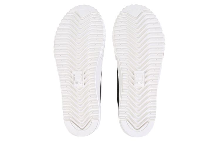 FILA Classic Kicks T Low Top Board Shoes Black/White 圖 5