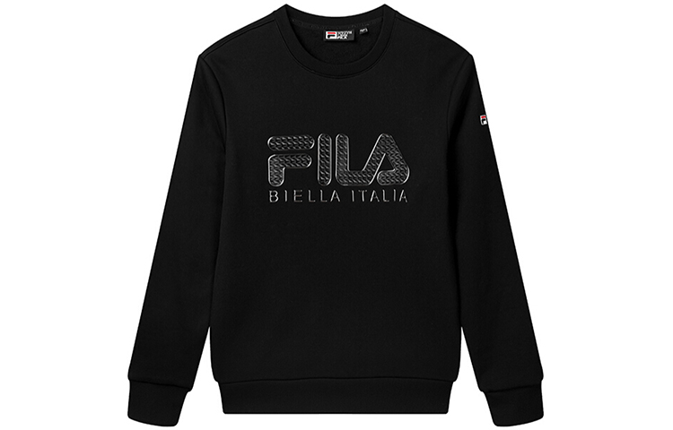 FILA Classic Logo Pullover Sweatshirt Black F11M948234F-BK