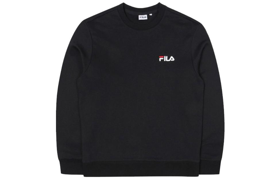 FILA Classic Logo Pullover Sweatshirt Unisex Black FS2POC3103X-BLK