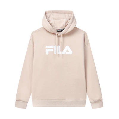 FILA Classic Oversized Fleece Hoodie Pink Unisex F51U248298F-LP