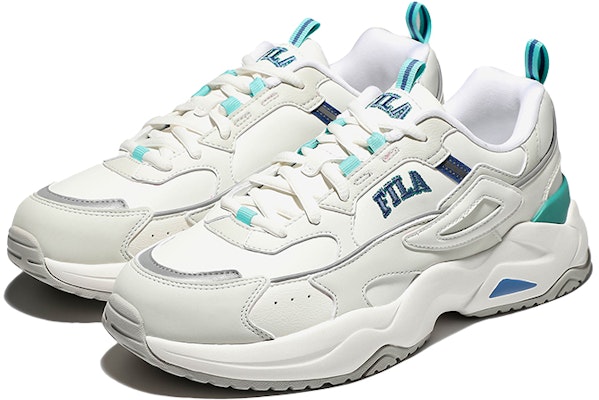 Zapatillas FILA Clásicas 'Blanco Azul Verde Edición Coreana' 1RM02120E_143 Shop Zapatillas FILA Clásicas 'Blanco Azul Verde Edición Coreana' 1RM02120E_143