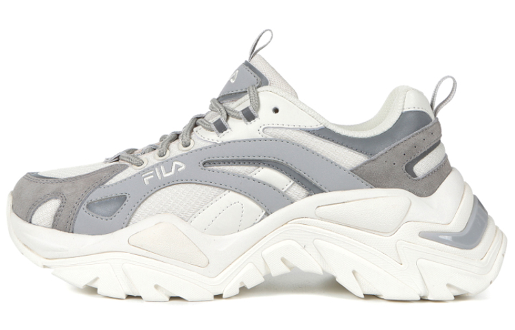 Buy Fila 斐樂魚骨復古休閒老爹鞋 白灰 韓版