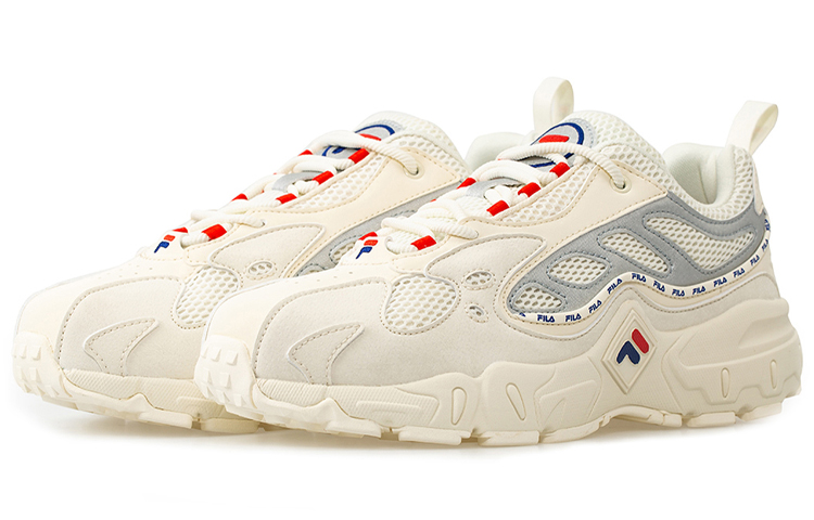 Order FILA Kasut Sukan Klasik Putih/Kelabu T12M031104FSW