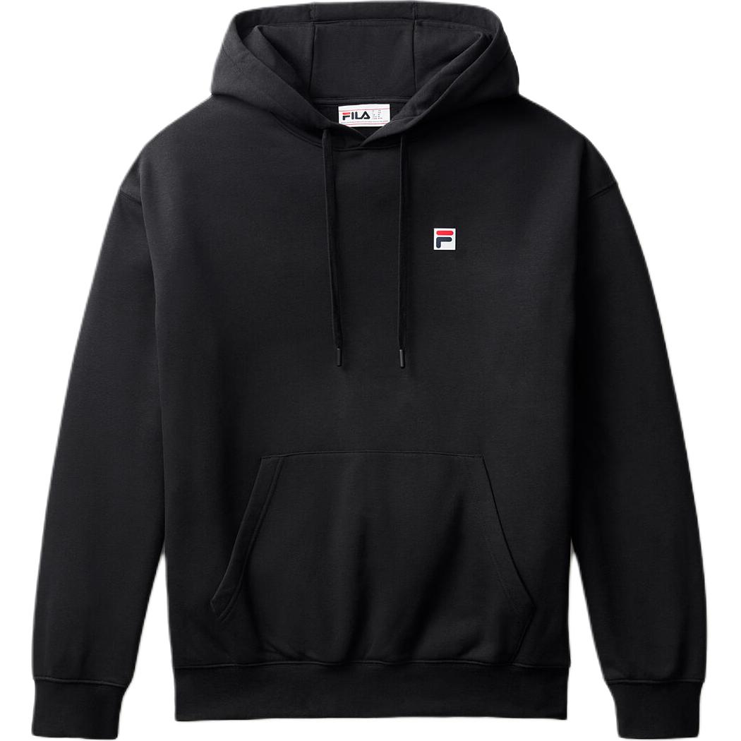FILA Classic SS24 Black Unisex Hoodie - Comfortable & Stylish Long Sleeve LU41E666-001