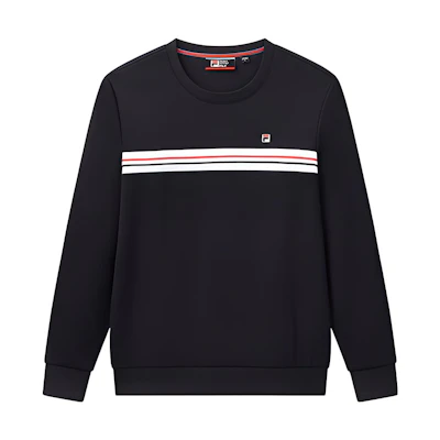 FILA Classic Striped Sweatshirt in Legendary Blue F11M011211FNV