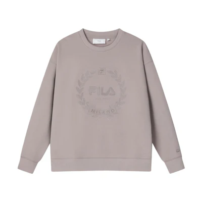 FILA Classic Unisex Pullover Sweatshirt in Ether Gray F11U415201F-GY