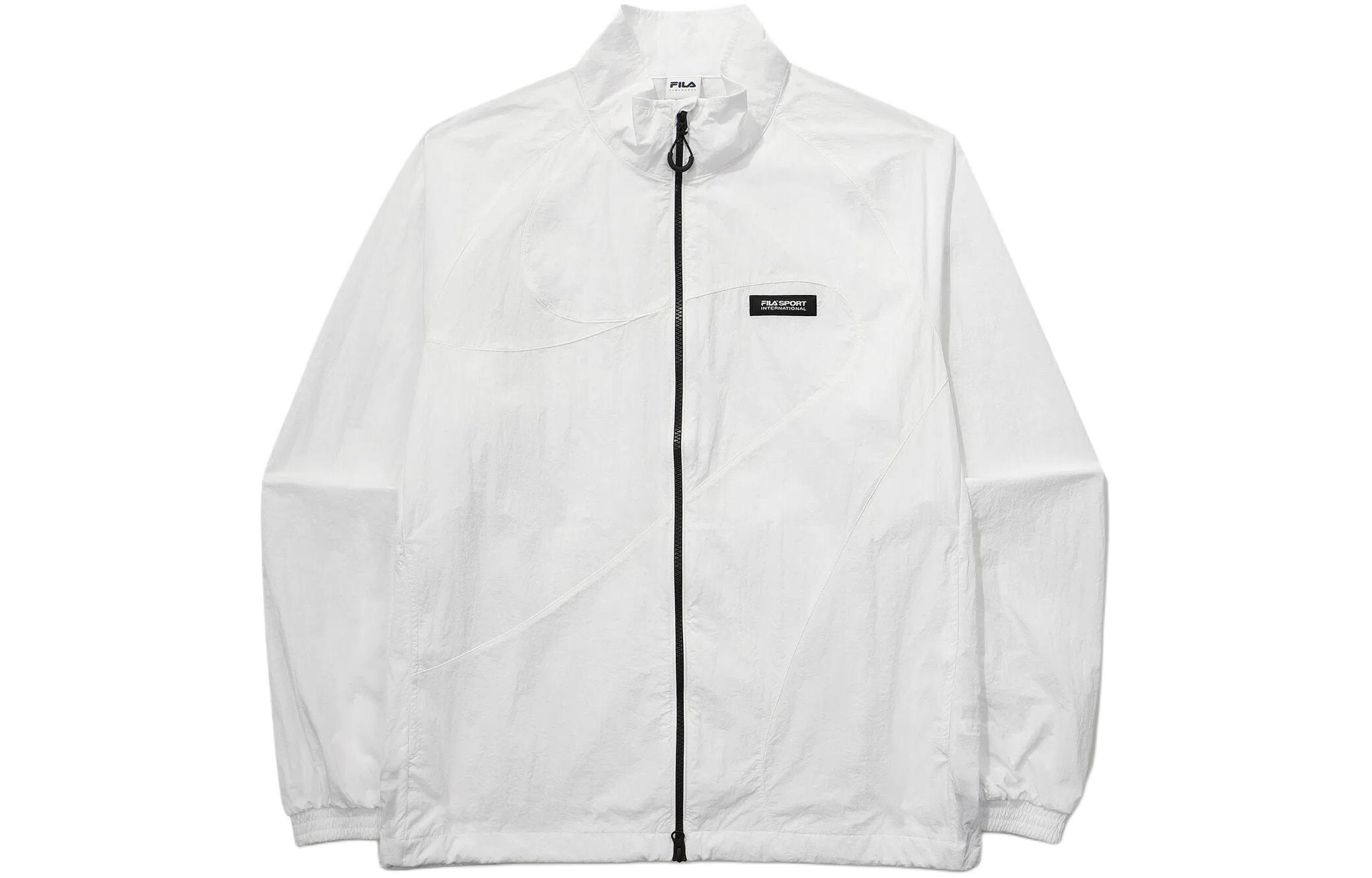 FILA Classic White Unisex Zip-Up Casual Jacket FS2JKG2134XO-WH