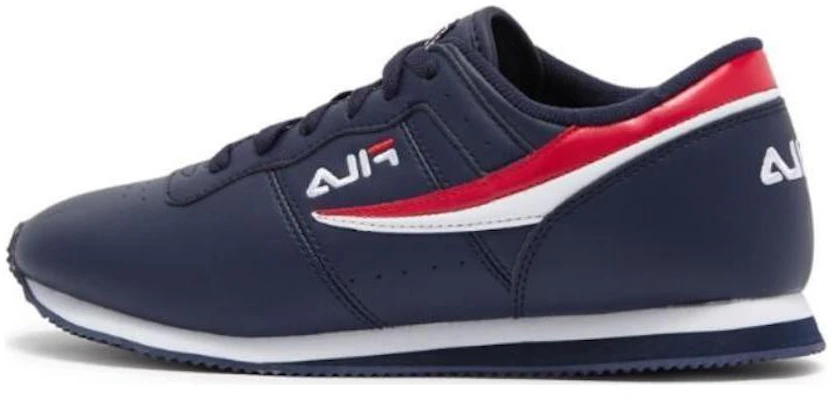 FILA斐樂 Classico 18 圓頭舒適 減震防滑 低幫 生活休閒鞋 男款 藍色 Buy FILA斐樂 Classico 18 圓頭舒適 減震防滑 低幫 生活休閒鞋 男款 藍色