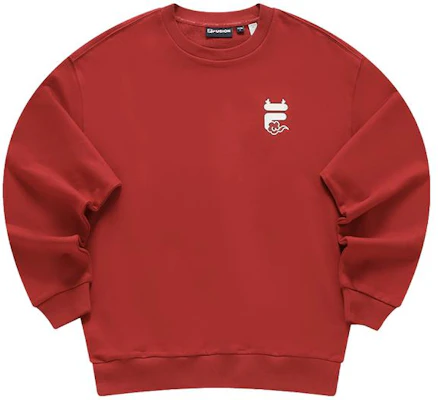 FILA 新年龍年圖案圓領長袖上衣 男女款 霧紅色 T11U413212F-RD Buy FILA 新年龍年圖案圓領長袖上衣 男女款 霧紅色 T11U413212F-RD