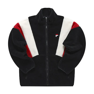 FILA CNY Festive Retro Logo Jacket Black - Sportswear T11M313902F-BK