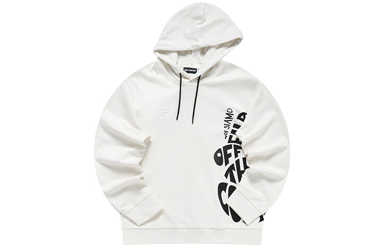 FILA CNY Fortune Series Logo Print Sweatshirt - White T11M313203F-IV