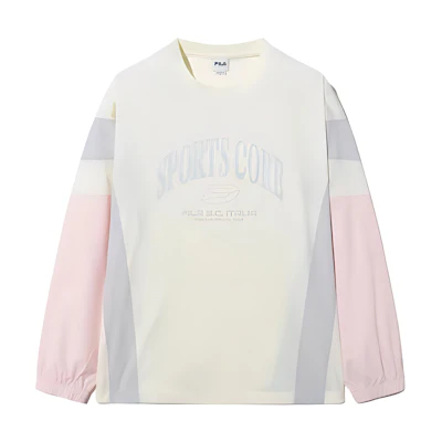 FILA Colorblock Crewneck Loose Fit Sweatshirt Unisex - Multicolor FS2POH1110XLPK