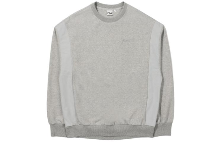 FILA Colorblock Crewneck Pullover Sweatshirt Grey FS2POE1182X-LML