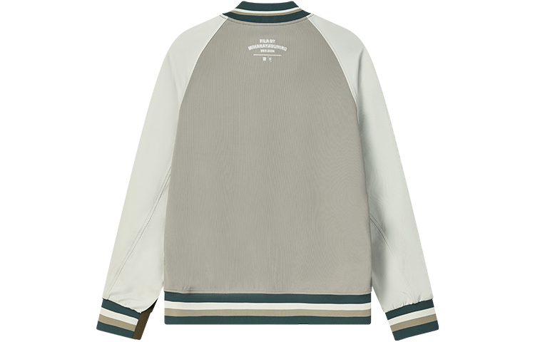 FILA Colorblock Knit Jacket Scallion Green F11M233501F-KK 圖 3