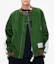 Shop FILA Colorblock Knit Jacket Scallion Green F11M233501F-KK