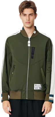 FILA Colorblock Knit Jacket Scallion Green F11M233501F-KK Purchase FILA Colorblock Knit Jacket Scallion Green F11M233501F-KK