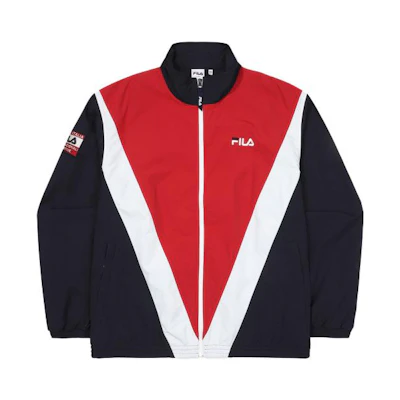 FILA Colorblock Logo Zip Retro Track Jacket Unisex FS2JKF2111X-HRD