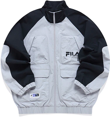 FILA Colorblock Outdoor Utility Jacket with Pockets - Deep Black T11M215703FBK Buy FILA Colorblock Outdoor Utility Jacket with Pockets - Deep Black T11M215703FBK