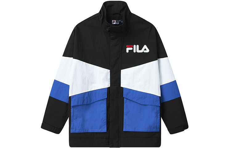 FILA Colorblock Retro Sports Zip Jacket Men’s - Black F11M118752FBK