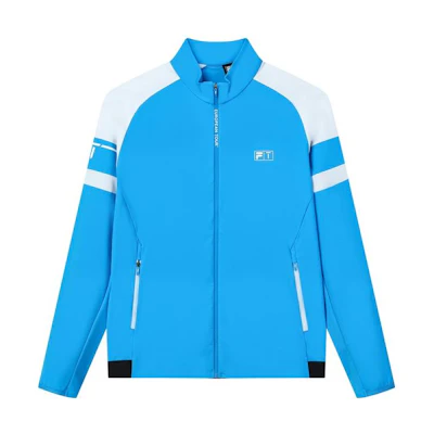 FILA Colorblock Sports Fitness Zip Jacket - Lake Blue A11M145505-LB