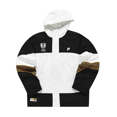 FILA Colorblock Zip-Up Hoodie Jacket - White T11M315901F-WT