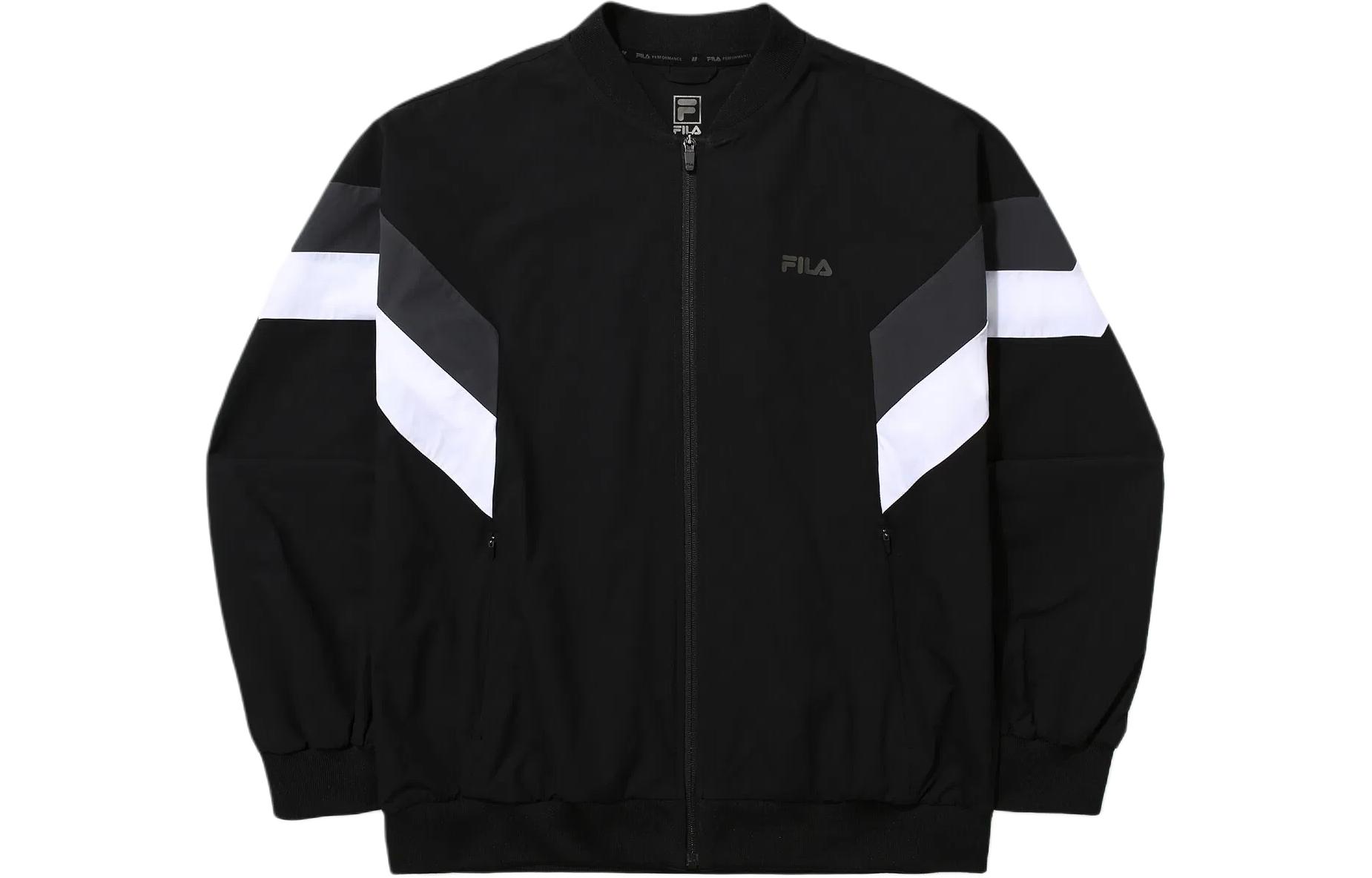 FILA Colorblock Zip-Up Jacket - Black FS2JKG1204MB-LK