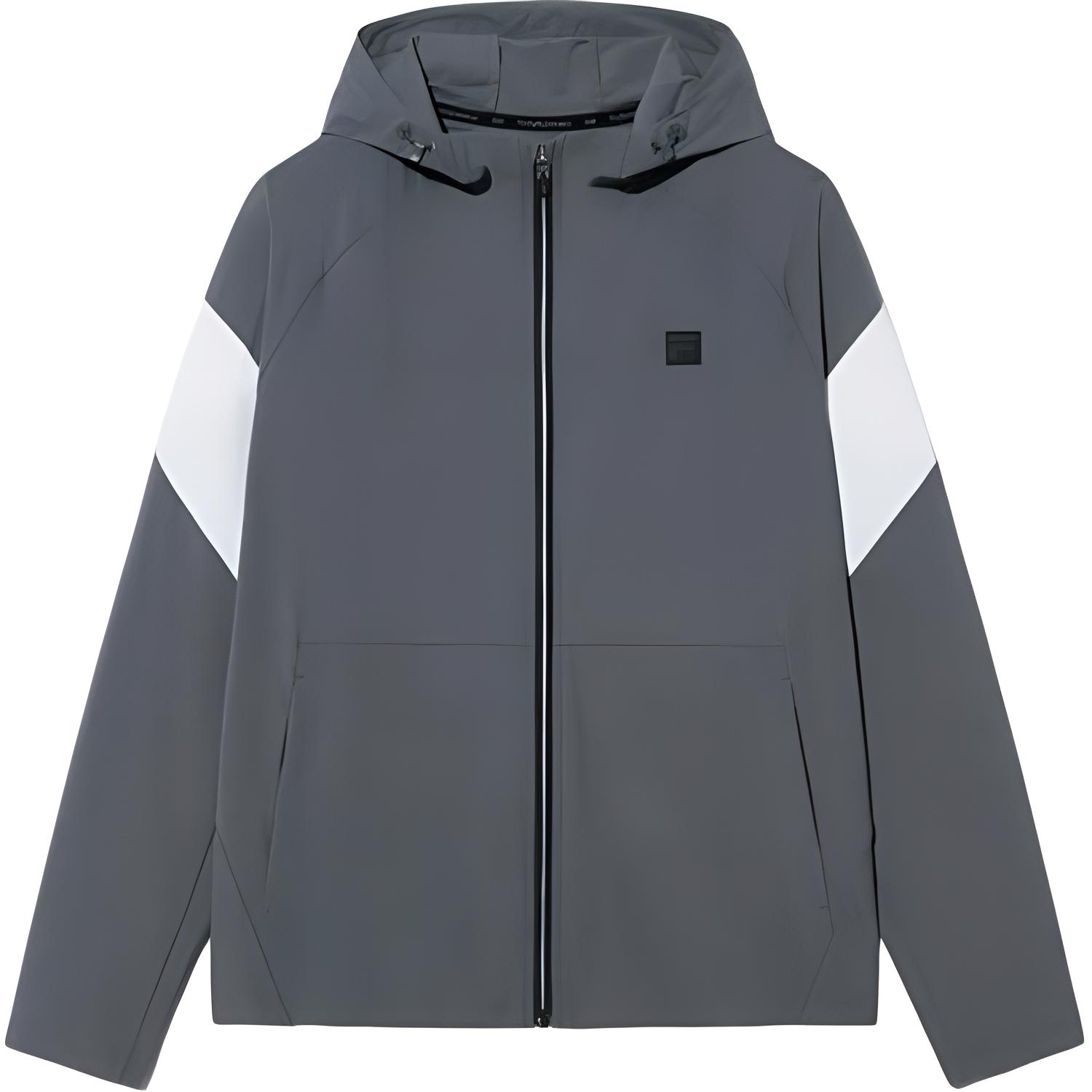 FILA Colorblock Zip-Up Jacket Gray FS2FTH2202-MDGY