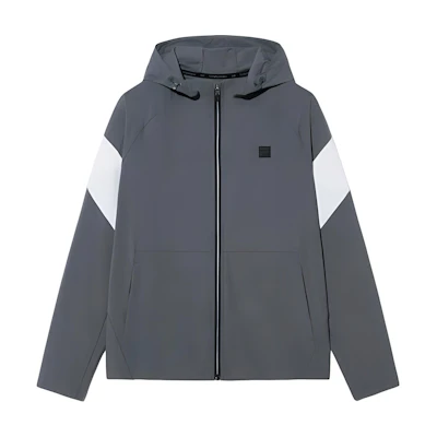 FILA Colorblock Zip-Up Jacket Gray FS2FTH2202-MDGY