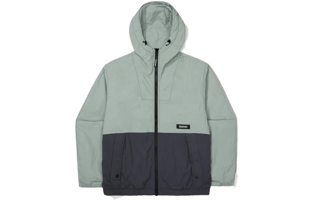 FILA Colorblock Zipper Hoodie Jacket Green () FS2JKF4133XC-GR