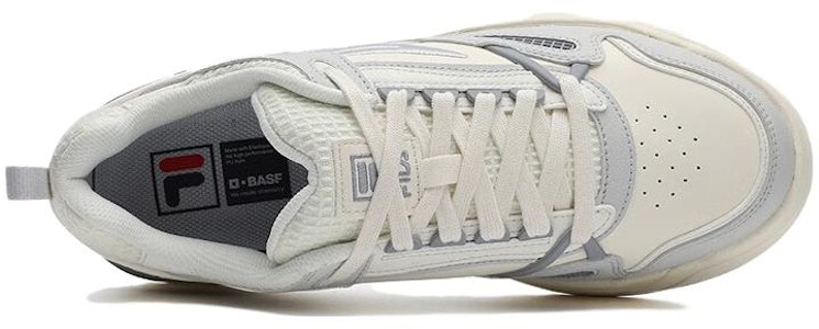 휠라 슬램 22 슈즈 '크림 화이트 그레이' F12M341208FPN Lookbook 휠라 슬램 22 슈즈 '크림 화이트 그레이' F12M341208FPN