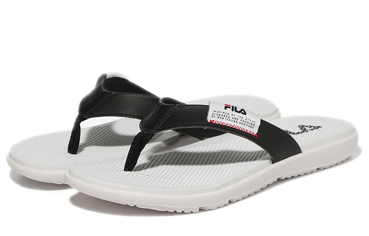 Lookbook FILA Comfort Lightweight Flip Flop 'Korean Version Black and White' 1SM01563D_112