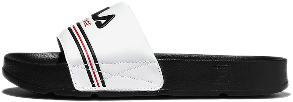 FILA Comfort Lightweight Platform Sport Slide 'Korean Edition White Red Black' 1SM01616D_013 Buy FILA Comfort Lightweight Platform Sport Slide 'Korean Edition White Red Black' 1SM01616D_013