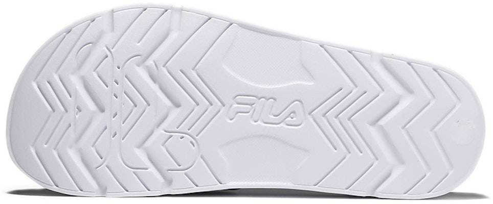FILA Comfort Lightweight Thick-Soled Sport Slides 'Korean White Red' 1SM01616D_100 Shop FILA Comfort Lightweight Thick-Soled Sport Slides 'Korean White Red' 1SM01616D_100