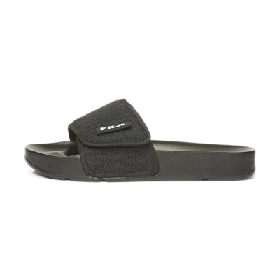 FILA CMFT Lightweight Thick Sole Slippers 'Korean Black Edition'