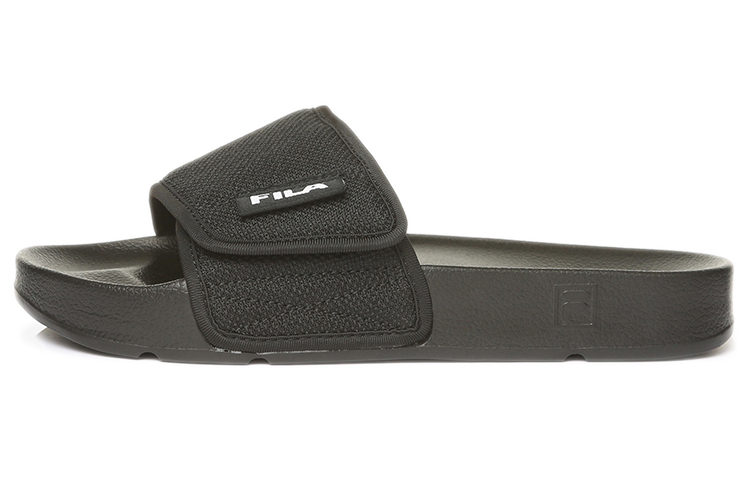 FILA Comfort Lightweight Thick Sole Slippers 'Korean Black Edition' 1SM00814_013