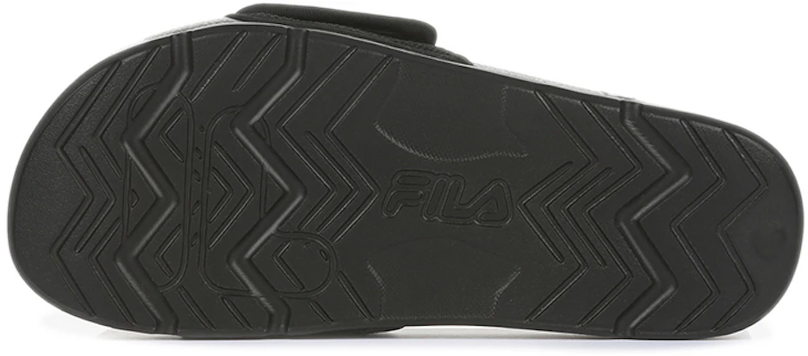 FILA Comfort Lightweight Thick Sole Slippers 'Korean Black Edition' 1SM00814_013 Shop FILA Comfort Lightweight Thick Sole Slippers 'Korean Black Edition' 1SM00814_013