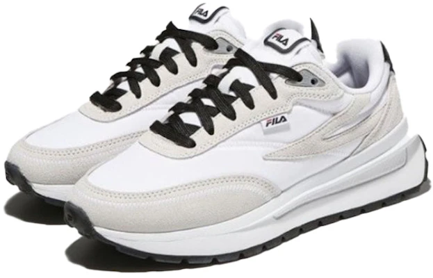 Zapatillas de correr FILA transpirables antideslizantes blancas de caña baja. 1RM01934D-113 Lookbook Zapatillas de correr FILA transpirables antideslizantes blancas de caña baja. 1RM01934D-113
