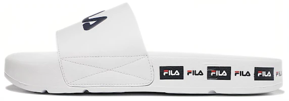 FILA Comfortable Lightweight Thick-soled Sports Slippers 'Korean Edition - White' 1SM01591D_100 FILA Comfortable Lightweight Thick-soled Sports Slippers 'Korean Edition - White' 1SM01591D_100