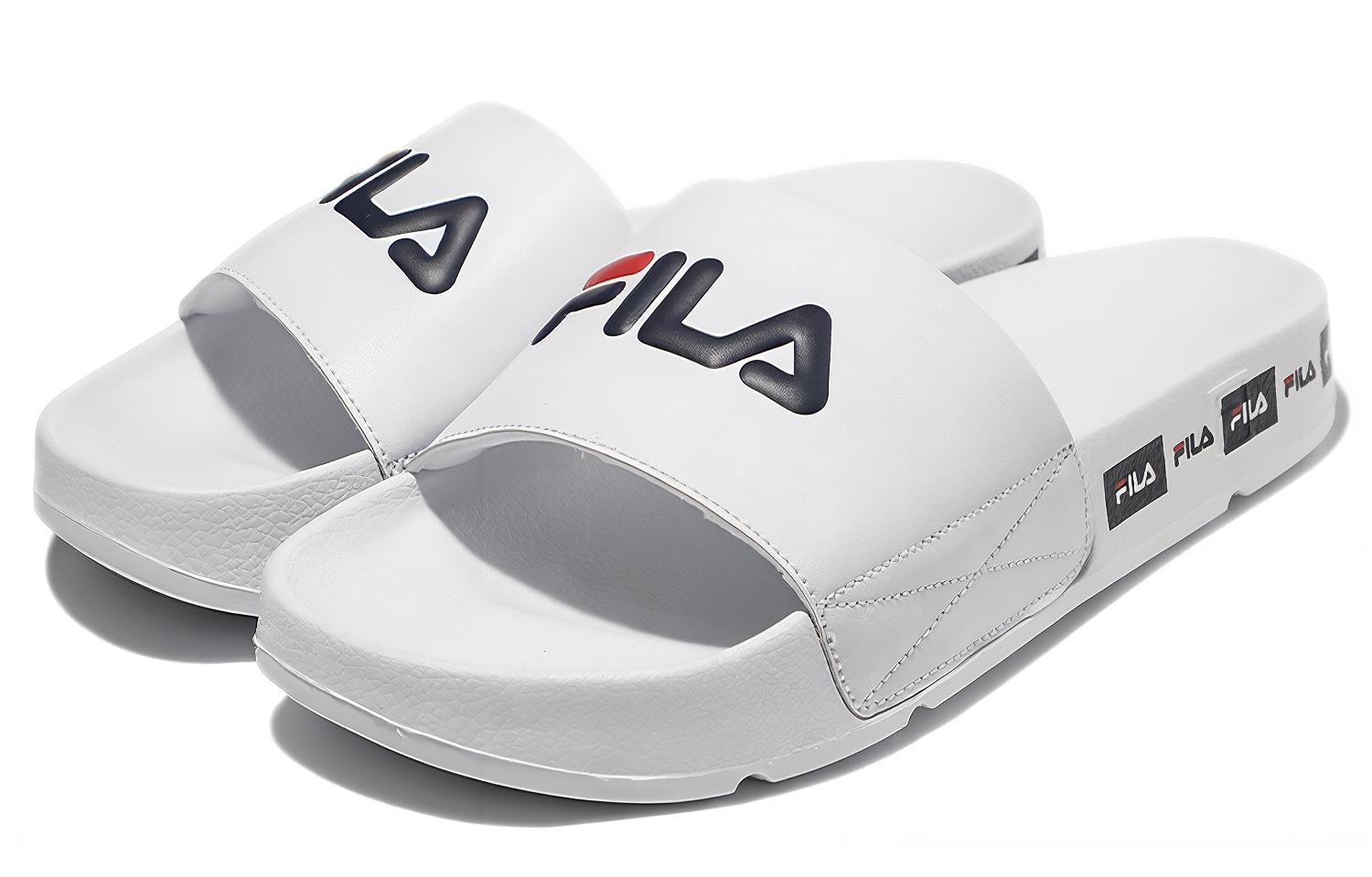 FILA CMFTable Lightweight Thick-soled Sports Slippers 'Korean Edition - White' 圖 3