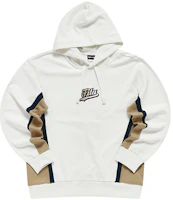 FILA Contrast Logo Hoodie Men’s Pullover Knit Sweater Off-White T11M312208F-WT FILA Contrast Logo Hoodie Men’s Pullover Knit Sweater Off-White T11M312208F-WT