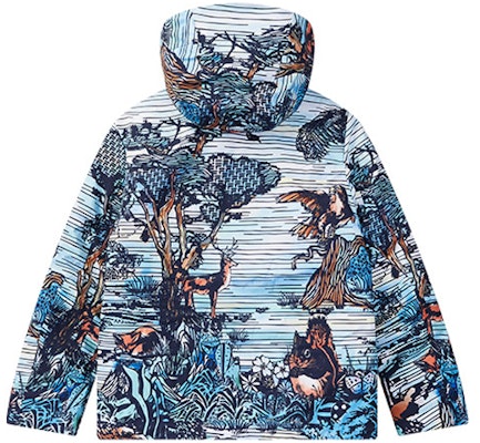 FILA Coron Horn Full-Print Loose Lightweight Down Jacket Winter Men Blue F11M048912F-LB Lookbook FILA Coron Horn Full-Print Loose Lightweight Down Jacket Winter Men Blue F11M048912F-LB